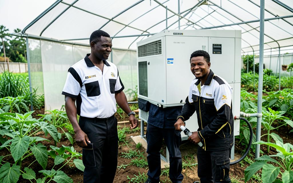 Agricultural LPG energy sector in Ghana